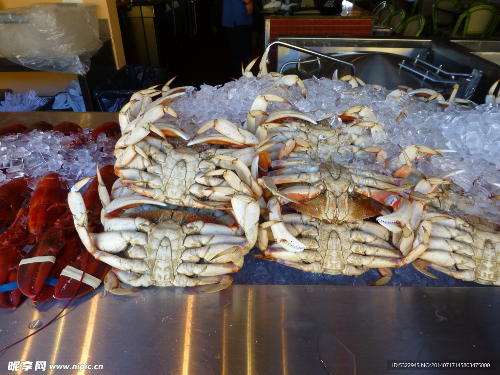 渔人码头餐厅的螃蟹
