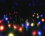 荧光花朵LED背景素材