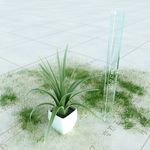盆栽  精美盆栽模型