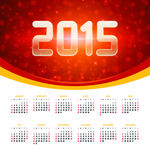 2015年历模板