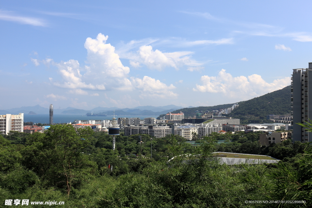 大梅沙建筑风光