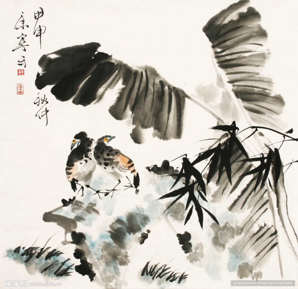 花鸟国画