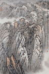 玉屏雪霁图