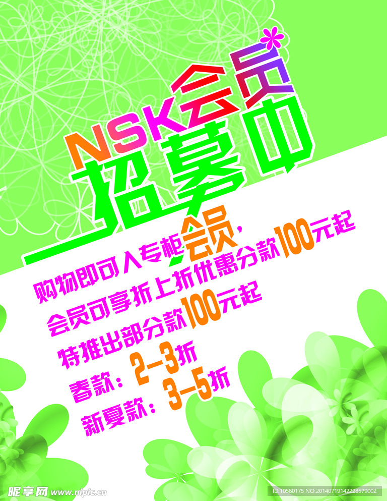 NSK海报