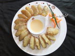 套炸年糕    美味佳肴
