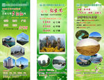 假日旅行社展架