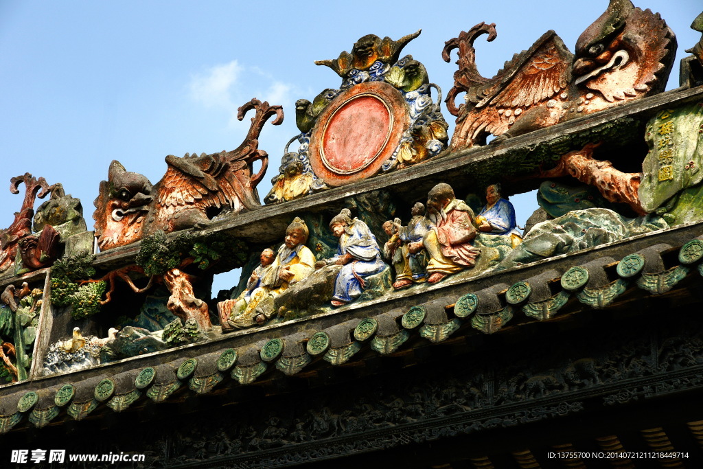 广州古建筑陈家祠