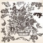 古典欧式花纹图标