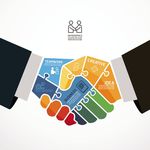 商务演示图标PPT