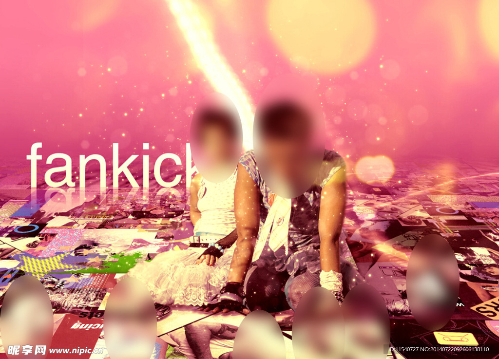 旧海报杂志广告设计