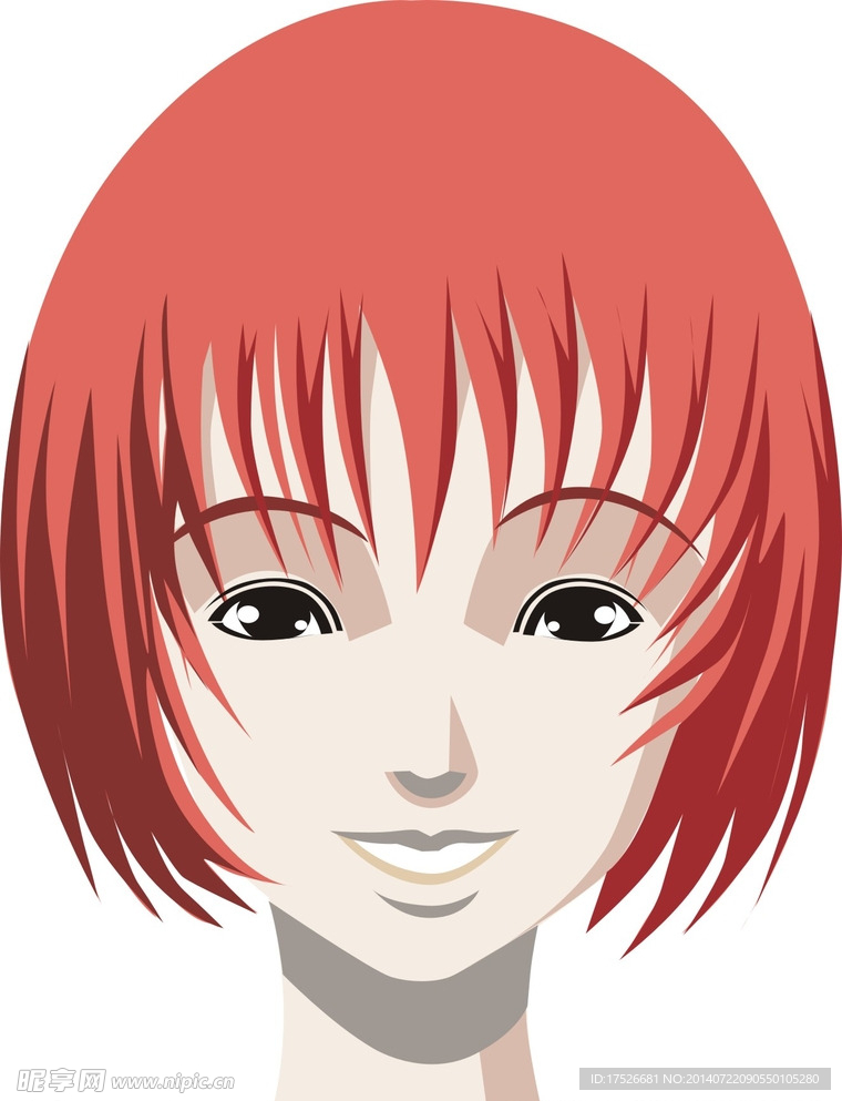 卡通女孩儿