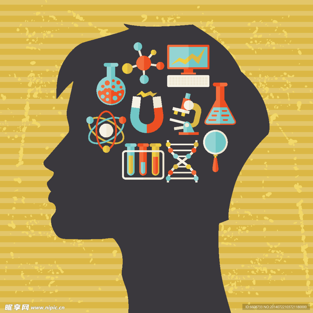 科学设计科学图标