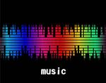 数码数字音频音波