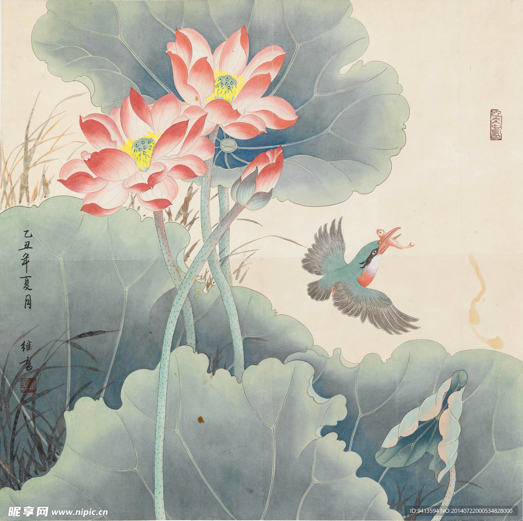 莲塘清趣