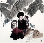 乡间 国画