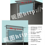 白钢公示栏