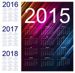 2015版年历
