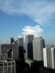 鸟瞰建筑南京河西CBD