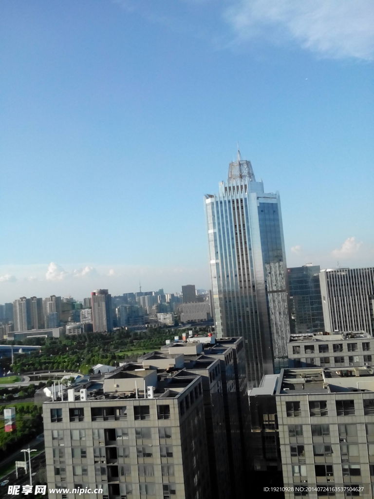 南京河西鸟瞰建筑