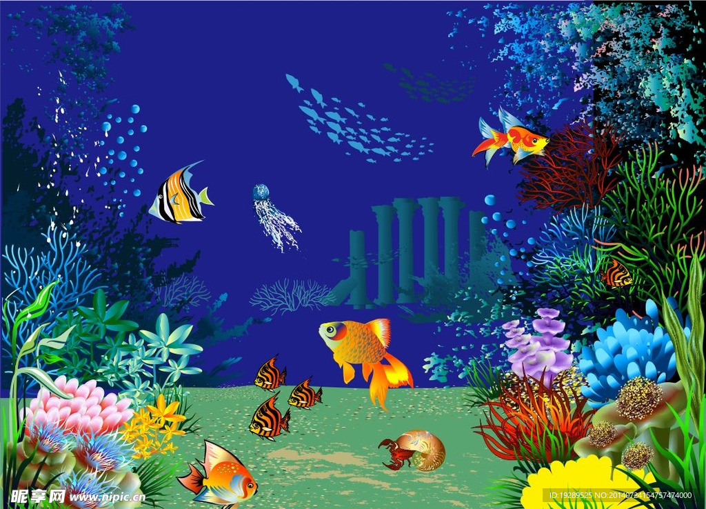 海底世界素材