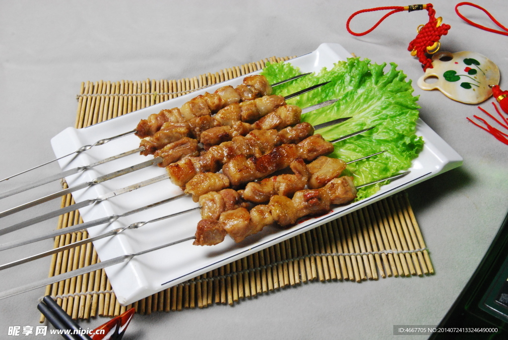羊肉串 烤羊肉
