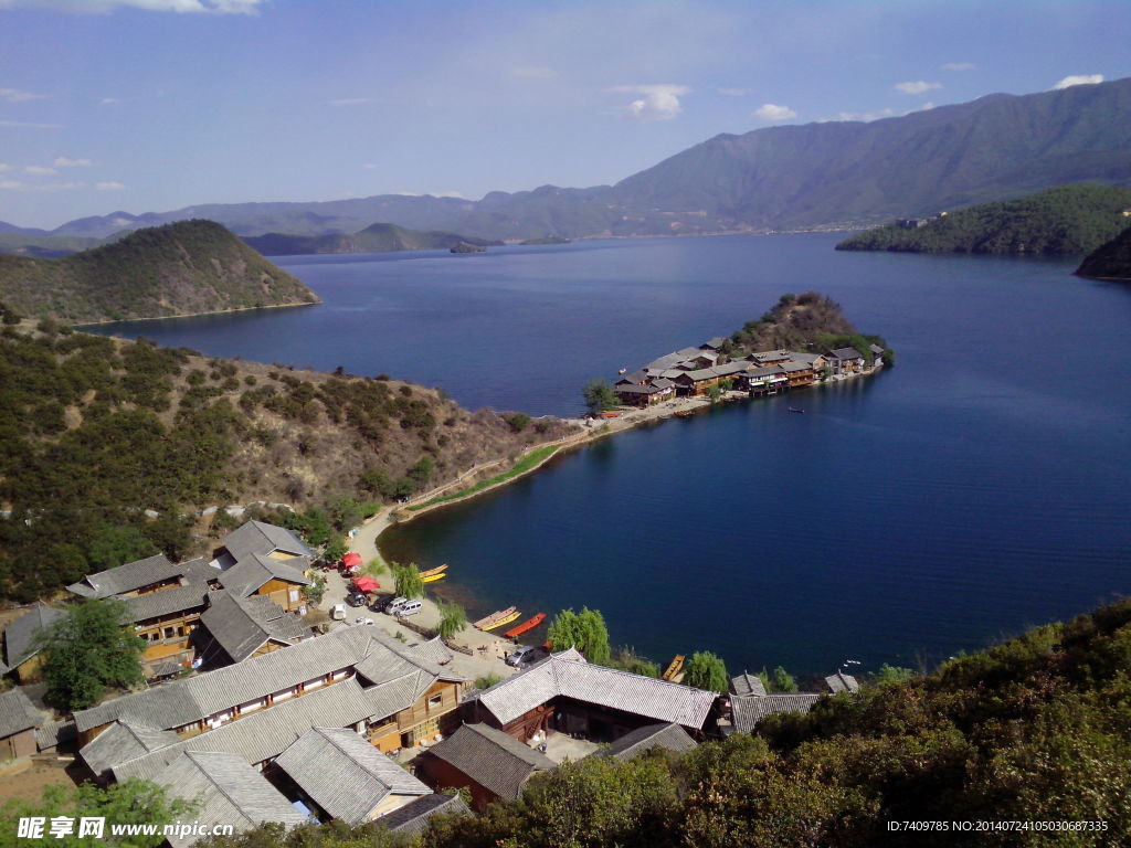 云南 泸沽湖 美景