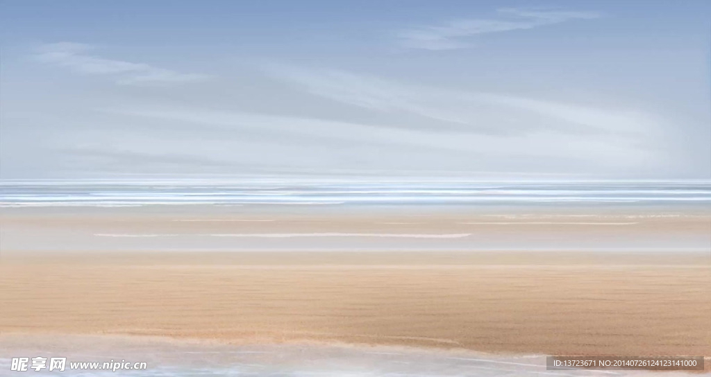 海滩动画