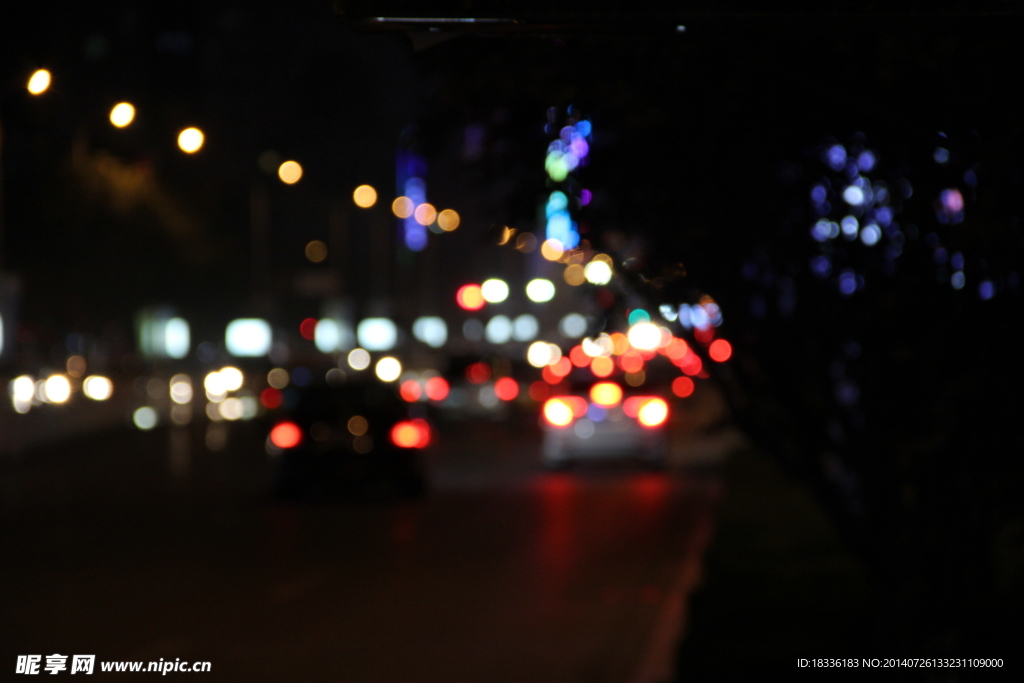 夜城市