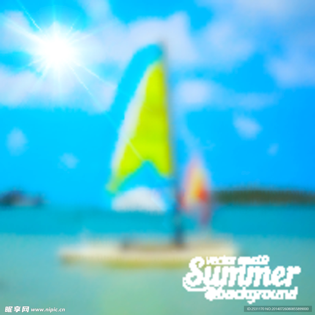 夏日背景