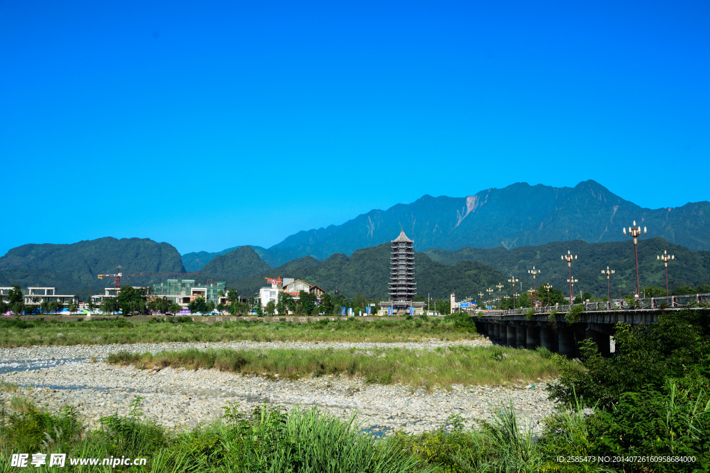 都江堰 青城桥