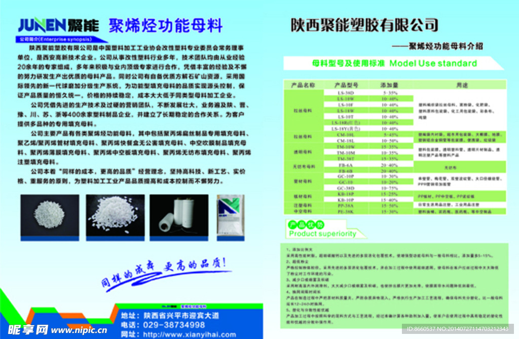 聚能聚烯烃功能母料