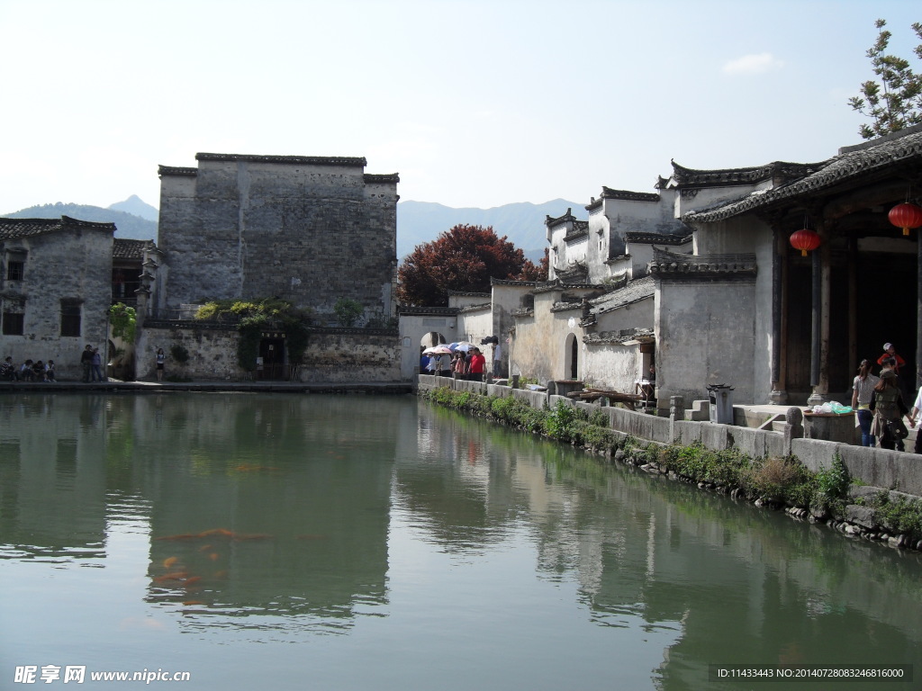 宏村 旅游 风景