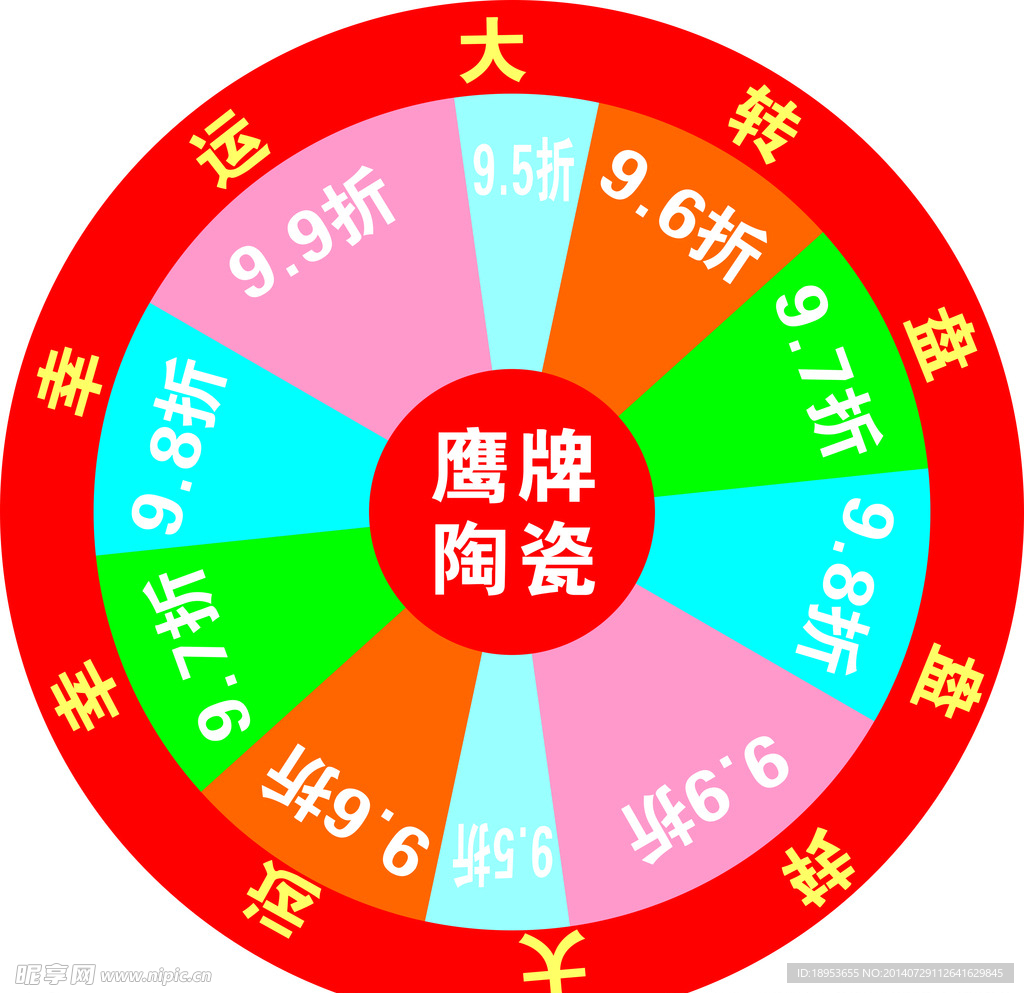 幸运大转盘