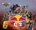红牛鼠标垫