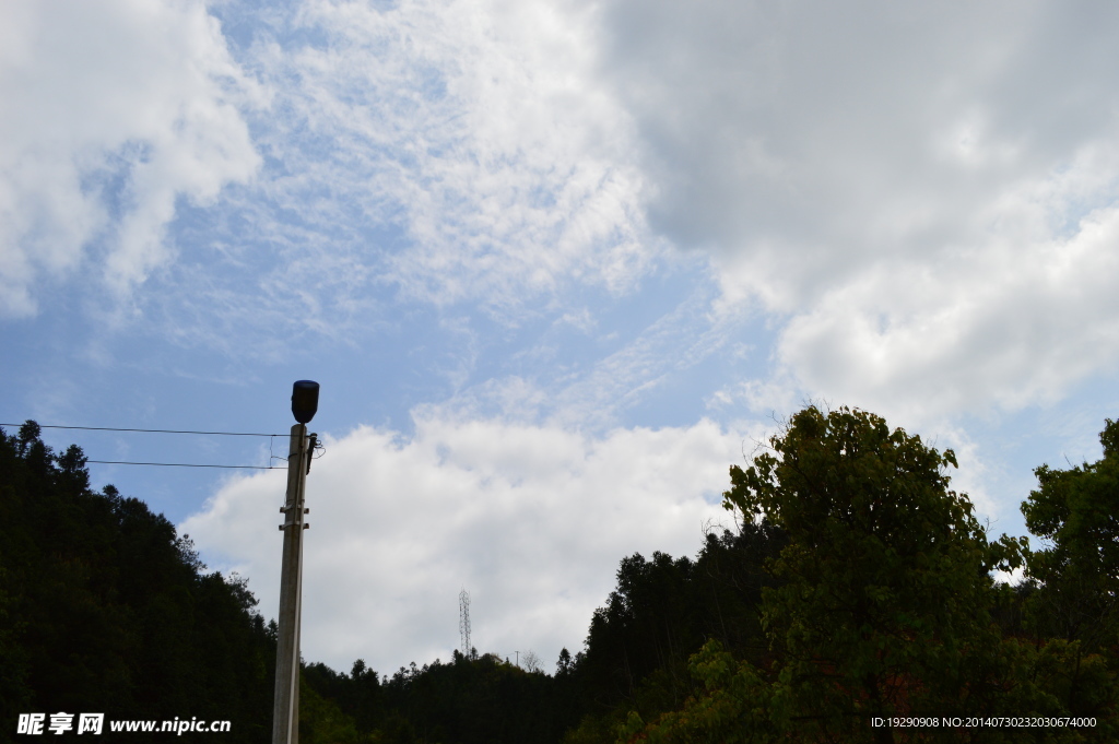 天空