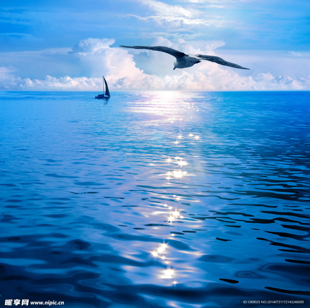蓝天大海