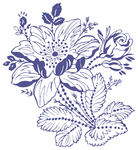 复古 花纹 手绘 工艺