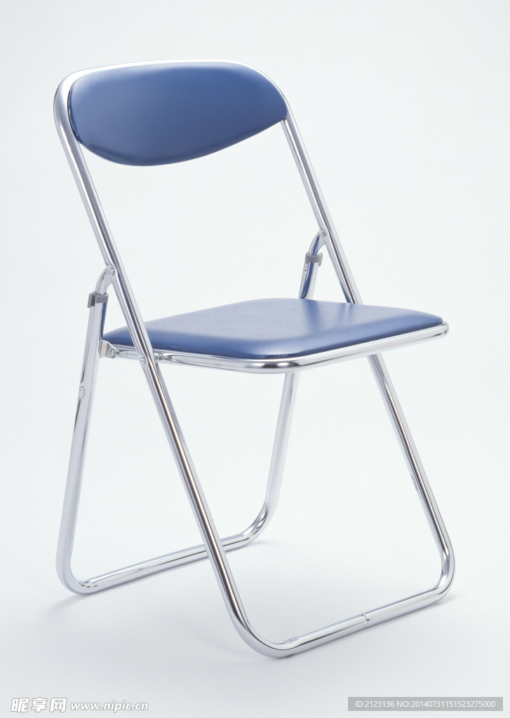 椅子 老款 折叠 蓝色 