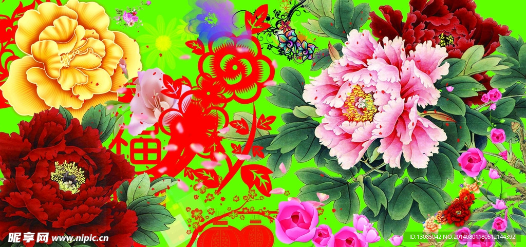 花插图