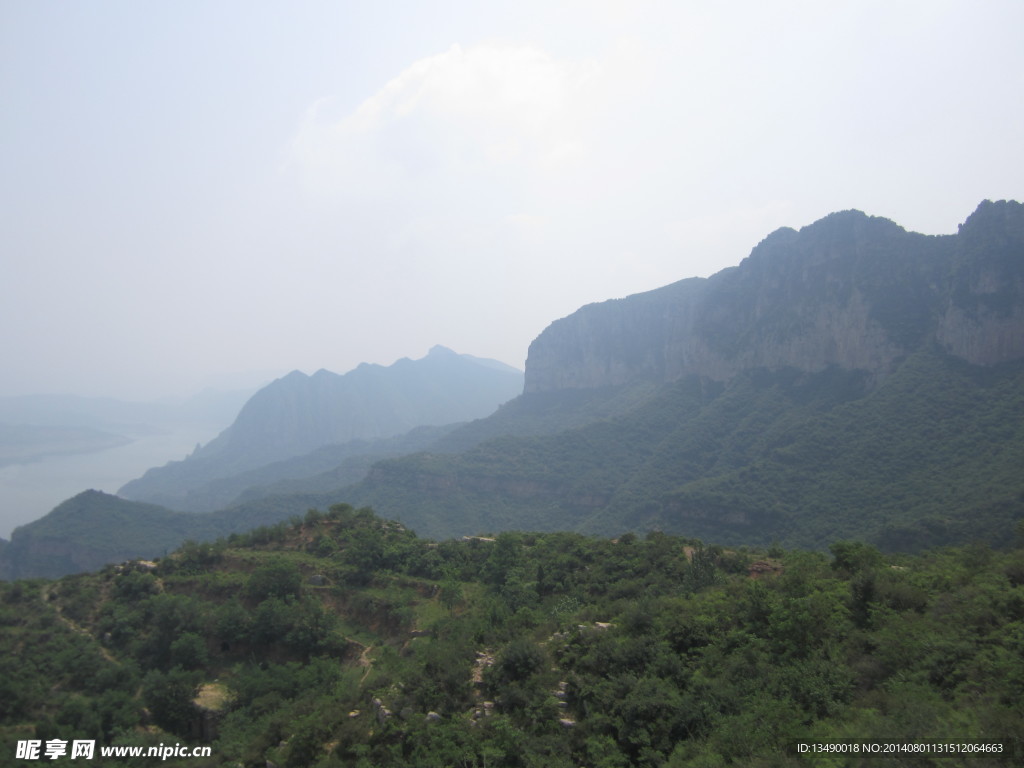 河南洛阳荆紫仙山黄河