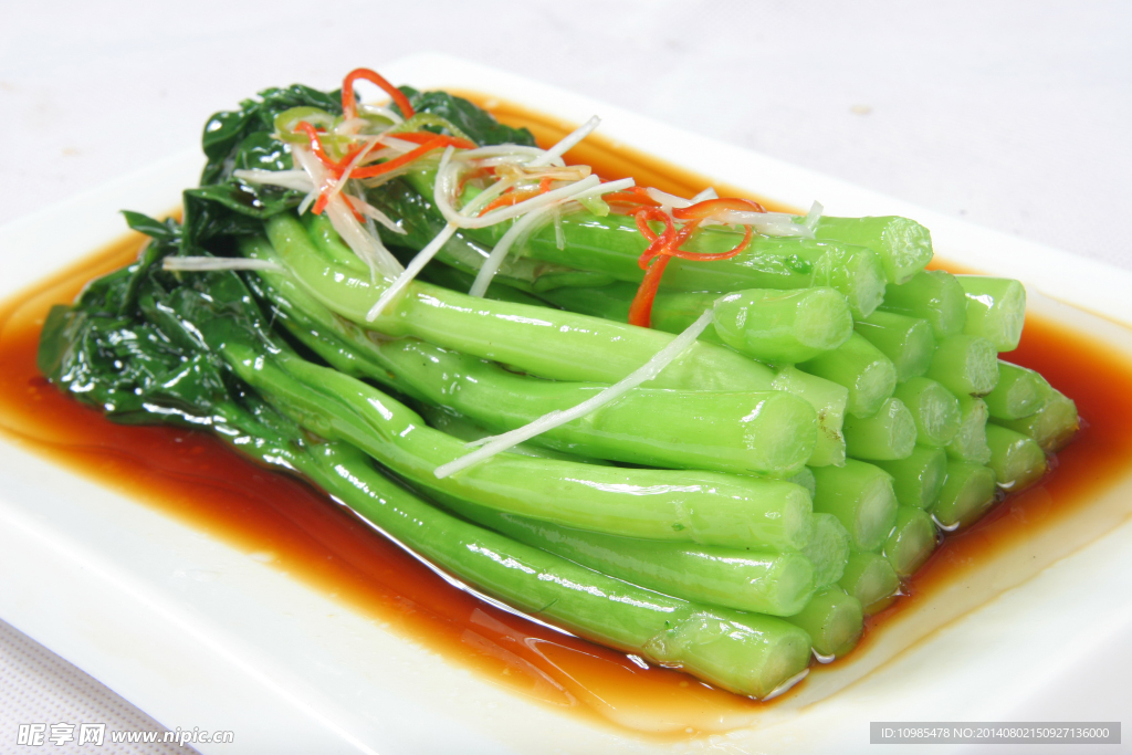 白灼菜心