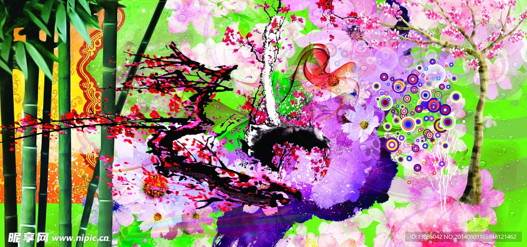 背景插图