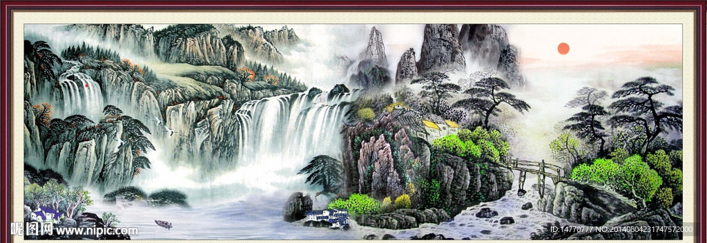 国画山水