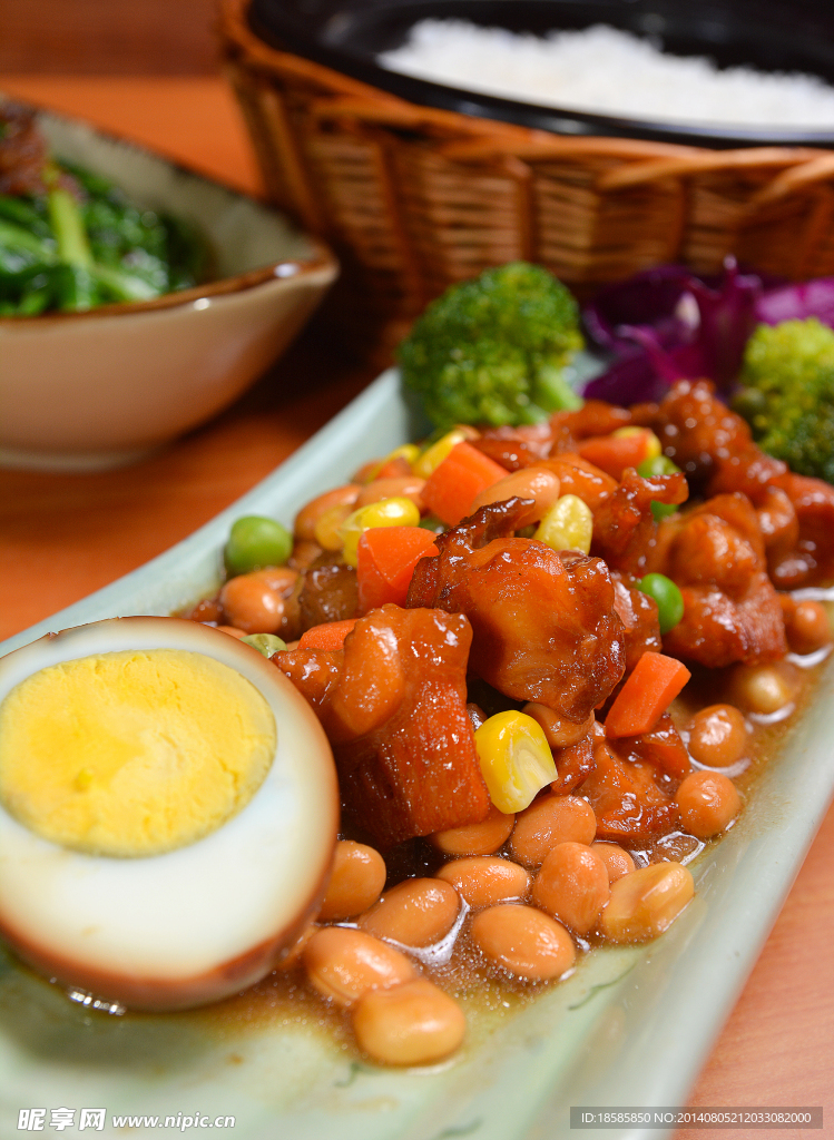 花生闷肉套餐