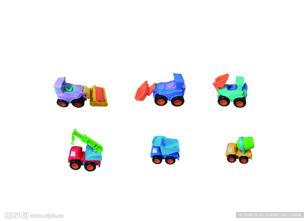 彩色玩具小车