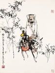 陆方翁造像