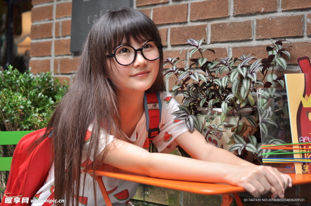 可爱美女