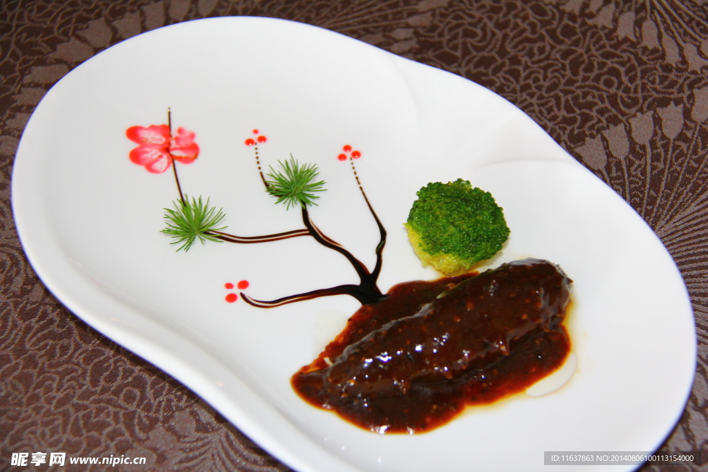 黑椒汁烧辽参