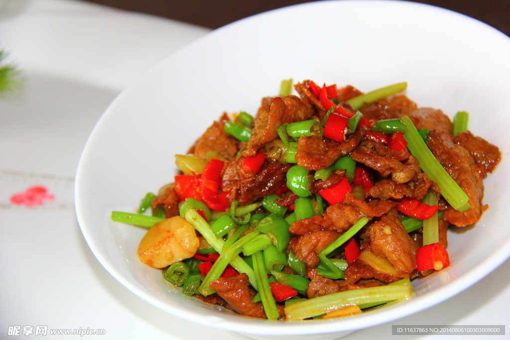 小炒黄牛肉