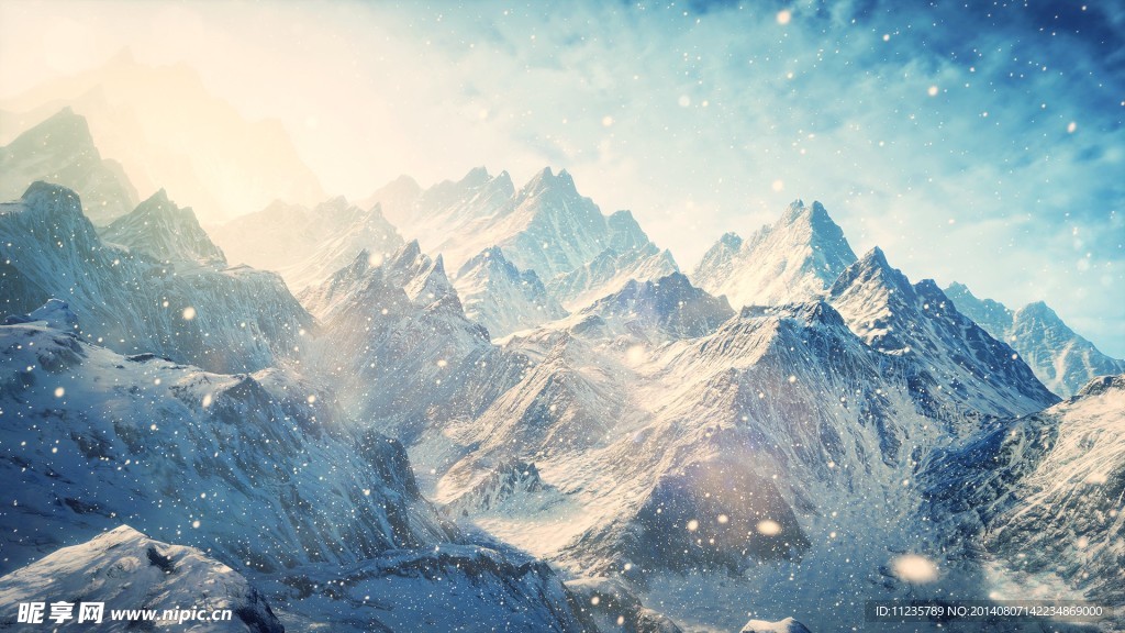 雪山图片